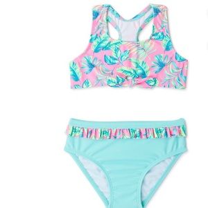 Bikini infant toddler girls sizes 12 mos, 18 mos or 2T new 84% polyester spandex